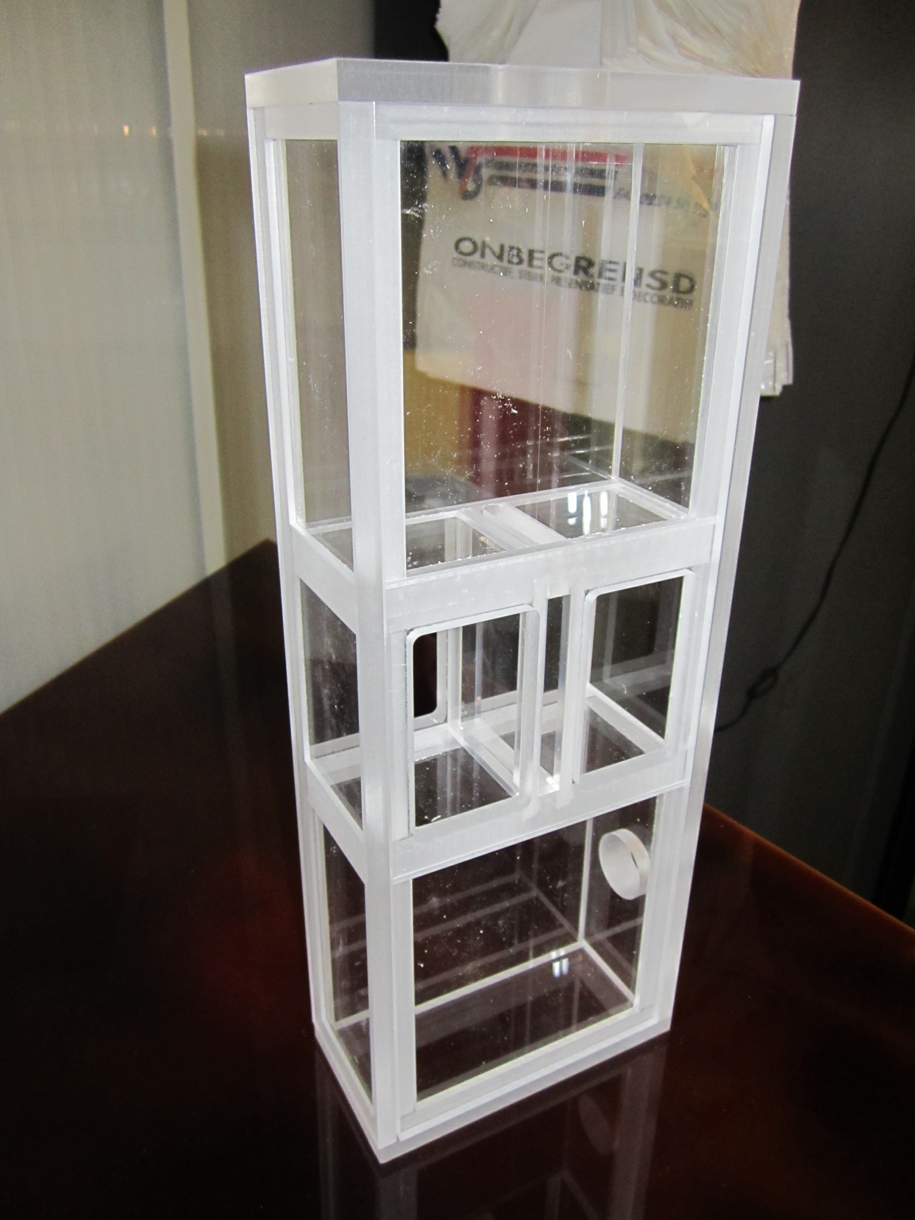 Acrylaat vloeistof reservoirhouder