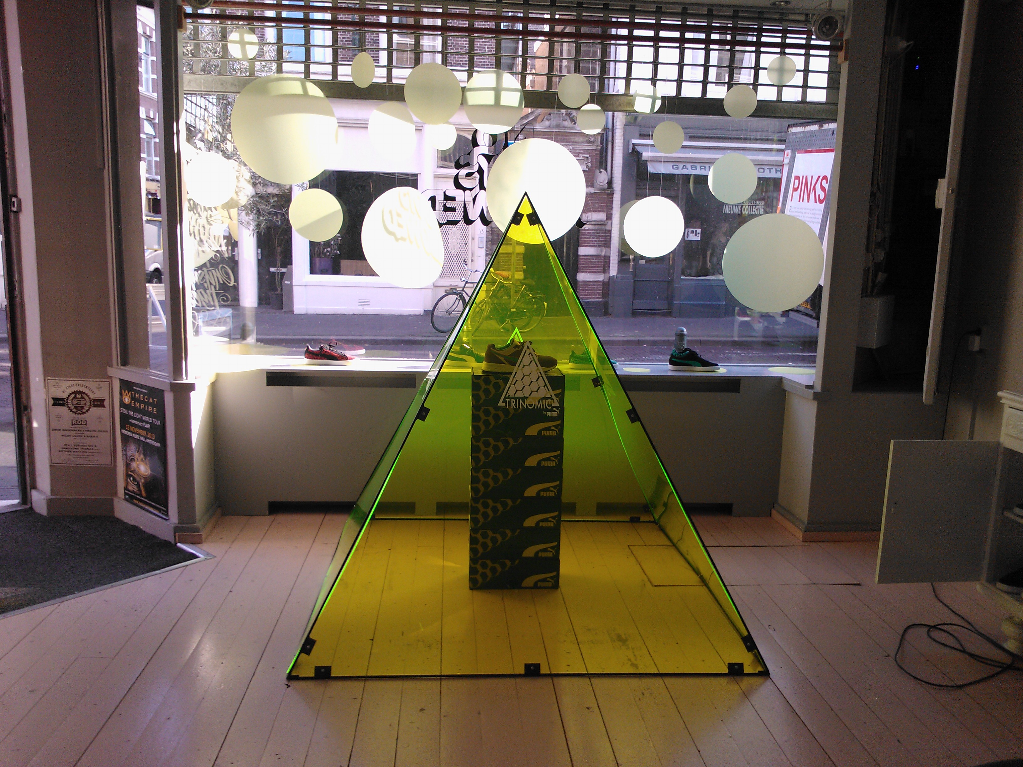 Acrylaat schoenendisplays