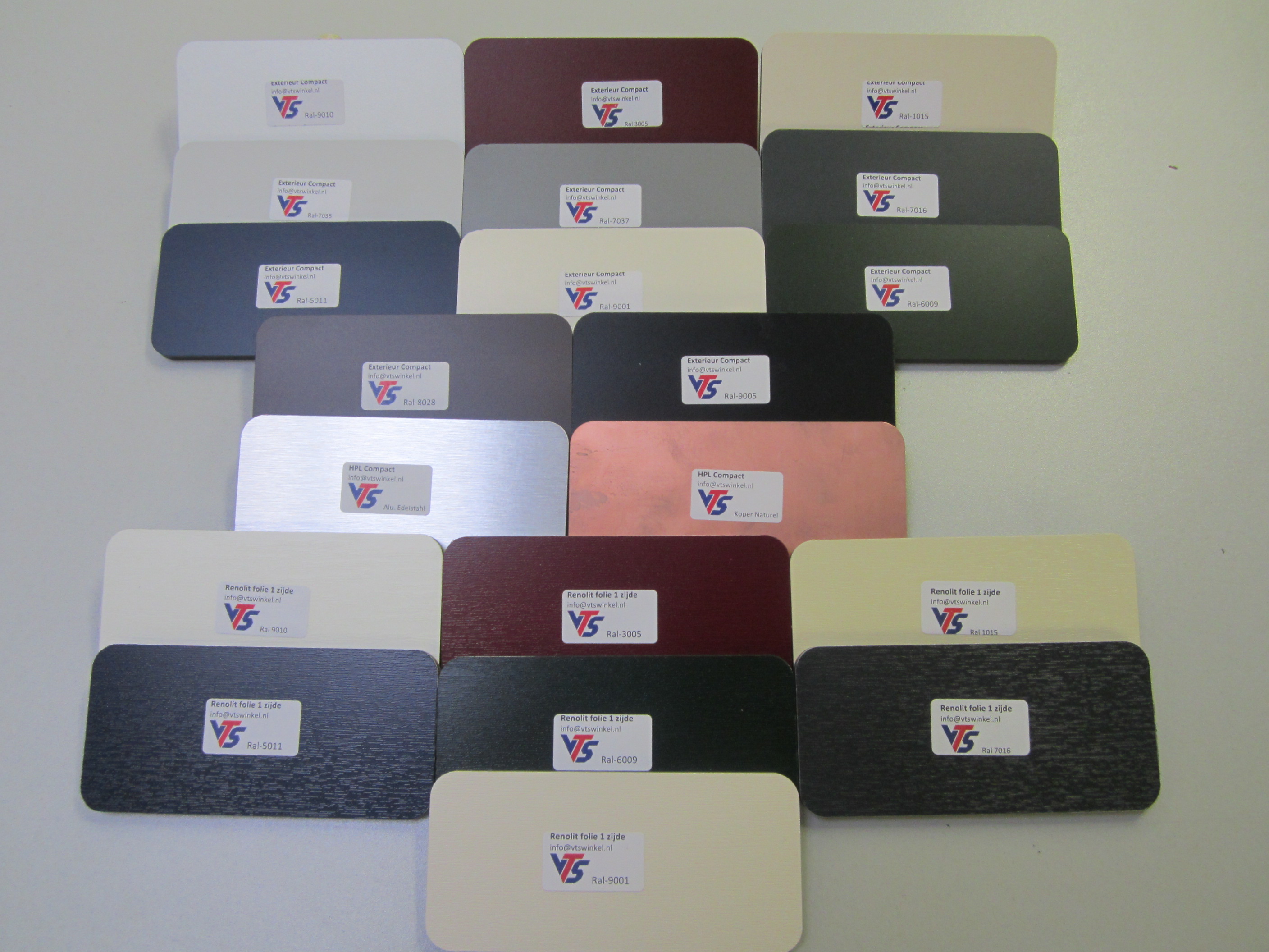 Het actuele EXTERIEUR HPL COMPACT programma