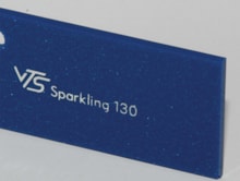 Acrylaat sparkling 130 Blauw