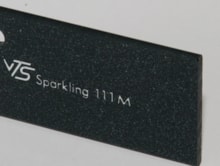 Acrylaat Sparkling  Zwart/Mat 111  