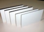 HPL Kern Compact, reclameplaat wit