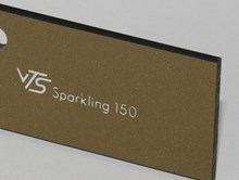 Acrylaat Sparkling 150 Goudgeel