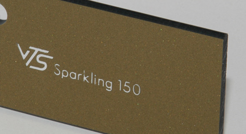 Acrylaat Sparkling 150 Goudgeel