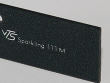 Acrylaat Sparkling  Zwart/Mat 111  