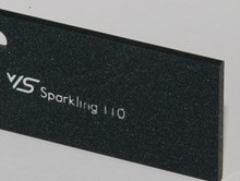 Acrylaat Sparkling  Zwart  110